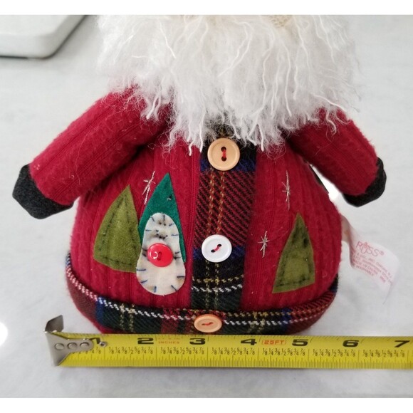 Vintage Russ Berrie & Co snowman santa shelf sitter the Christmas sampler - Picture 8 of 11